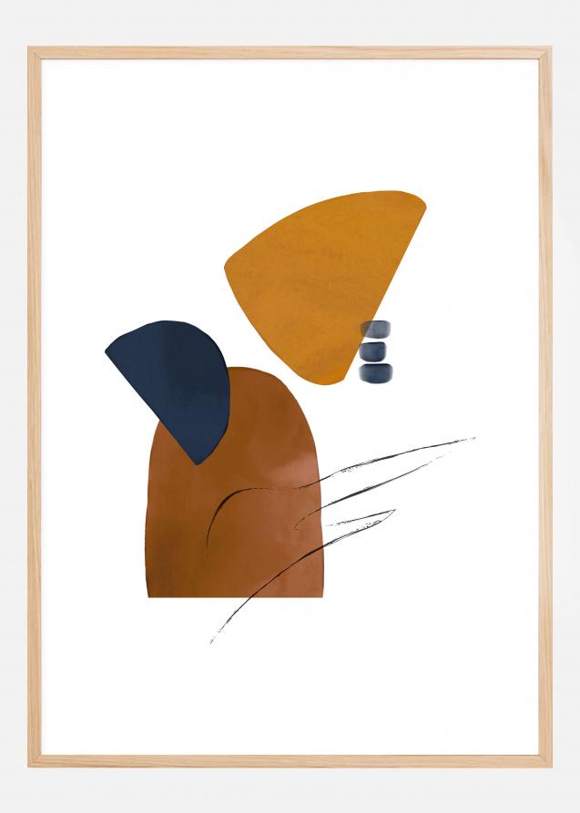 Abstract Shapes I Poster