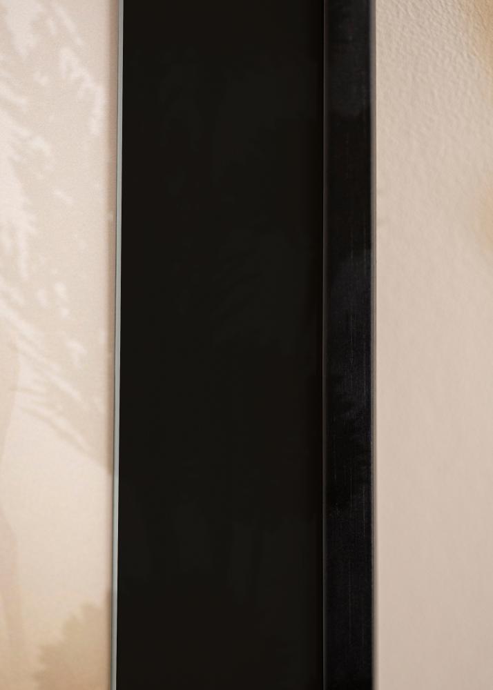 Cadre Galant Noir 35x50 cm - Passe-partout Noir 30x35 cm