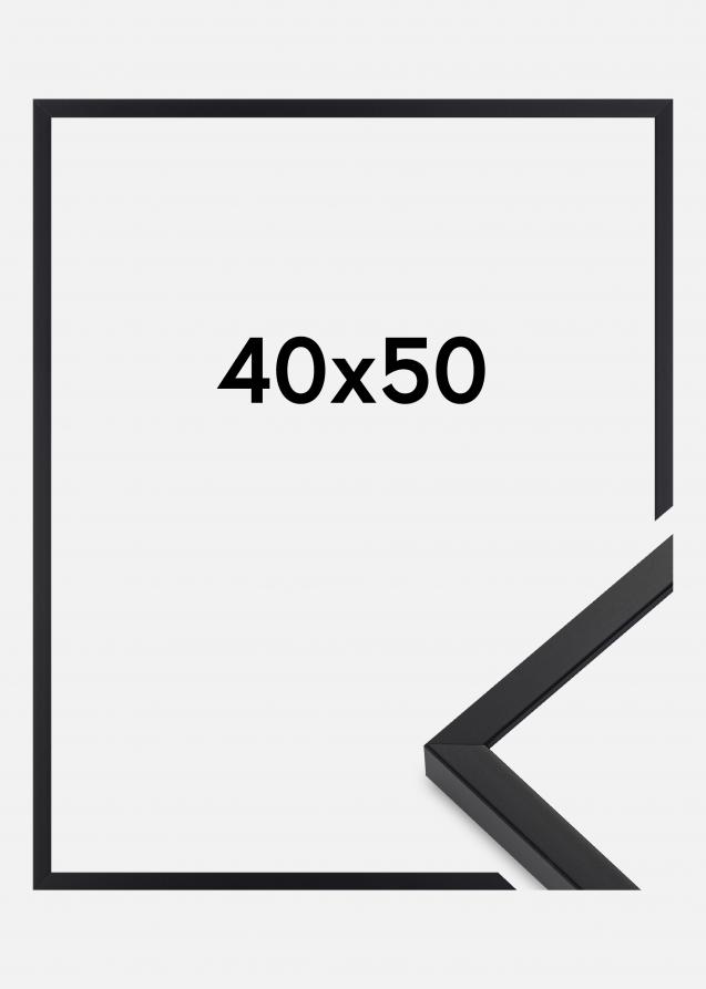 Cadre E-Line Verre Acrylique Noir 40x50 cm