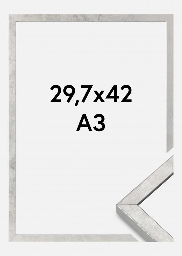 Cadre Ares Verre acrylique Argent 29,7x42 cm (A3)