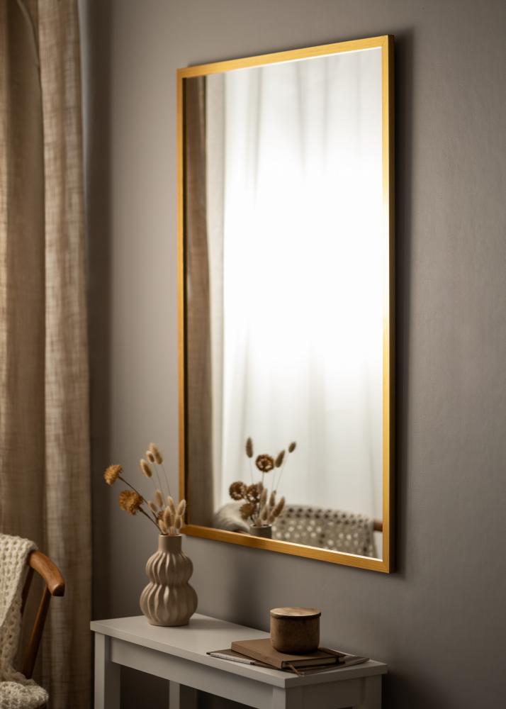 Miroir Gold Wood 70x100 cm