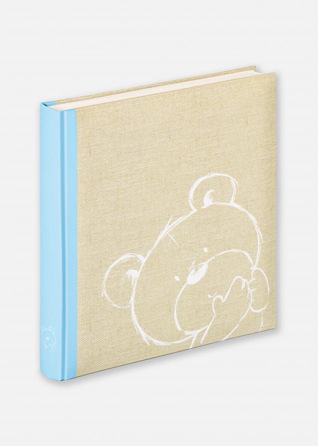 Dreamtime Album enfant Bleu - 28x30,5 cm (50 pages blanches / 25 feuilles)