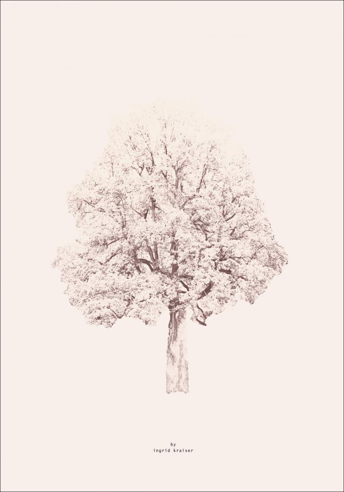 Pink Tree Poster