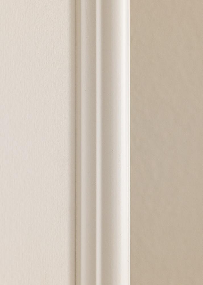 Cadre Siljan Verre Acrylique Blanc 24x30 cm