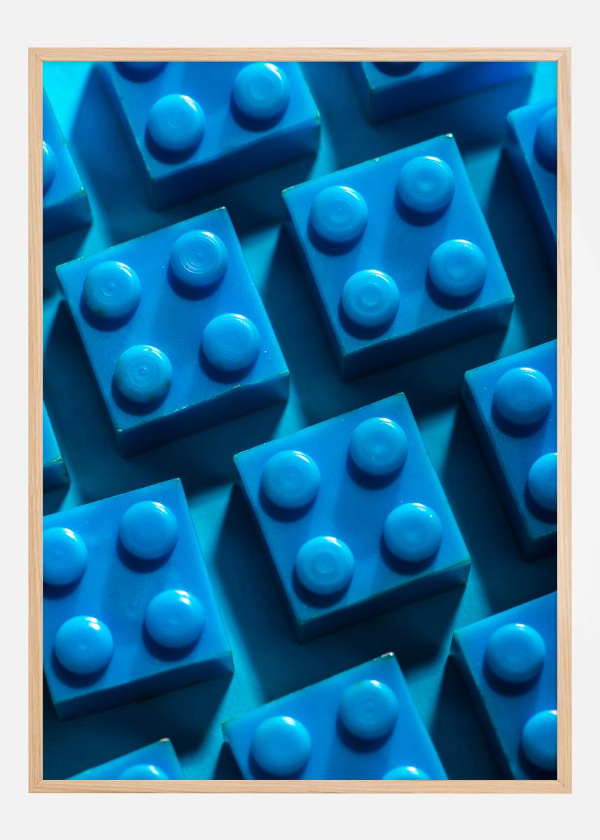Lego - Set - Bloc-notes - A5- Stylo Lego - Aiguiseurs - Rouge et Blauw