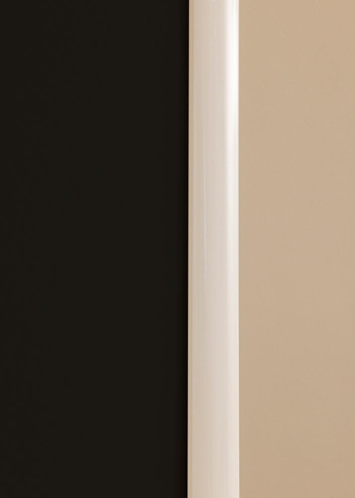 Cadre New Lifestyle Blanc 30x40 cm - Passe-partout Noir 21x30 cm