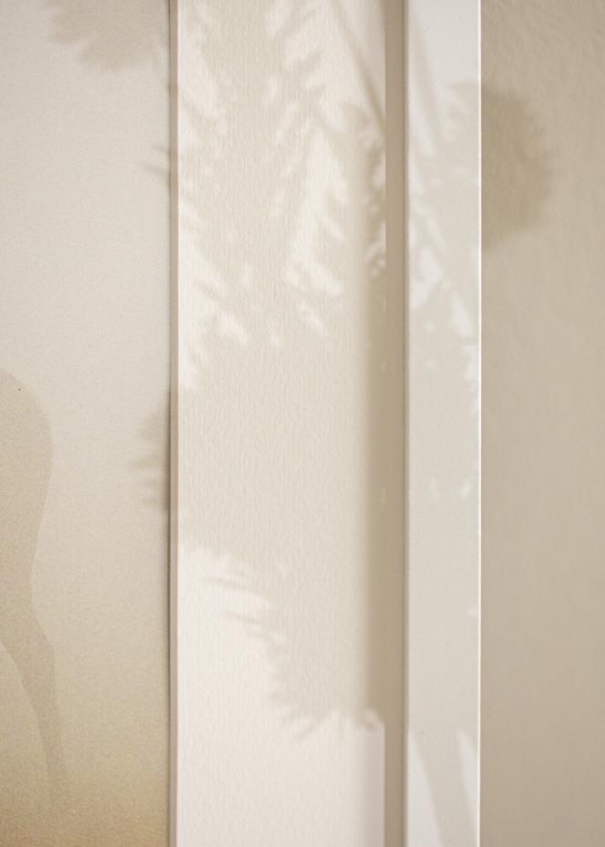 Cadre Trendy Verre Acrylique Blanc 13x18 cm
