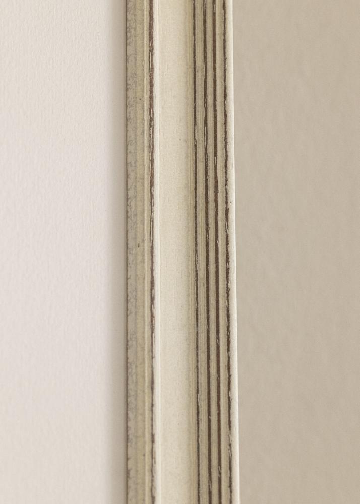 Cadre Shabby Chic Blanc 18x18 cm