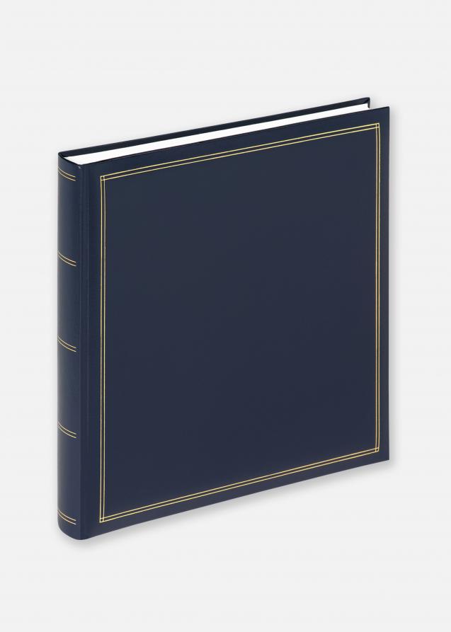 Monza Album Classic Bleu - 34x33 cm (60 pages blanches / 30 feuilles)
