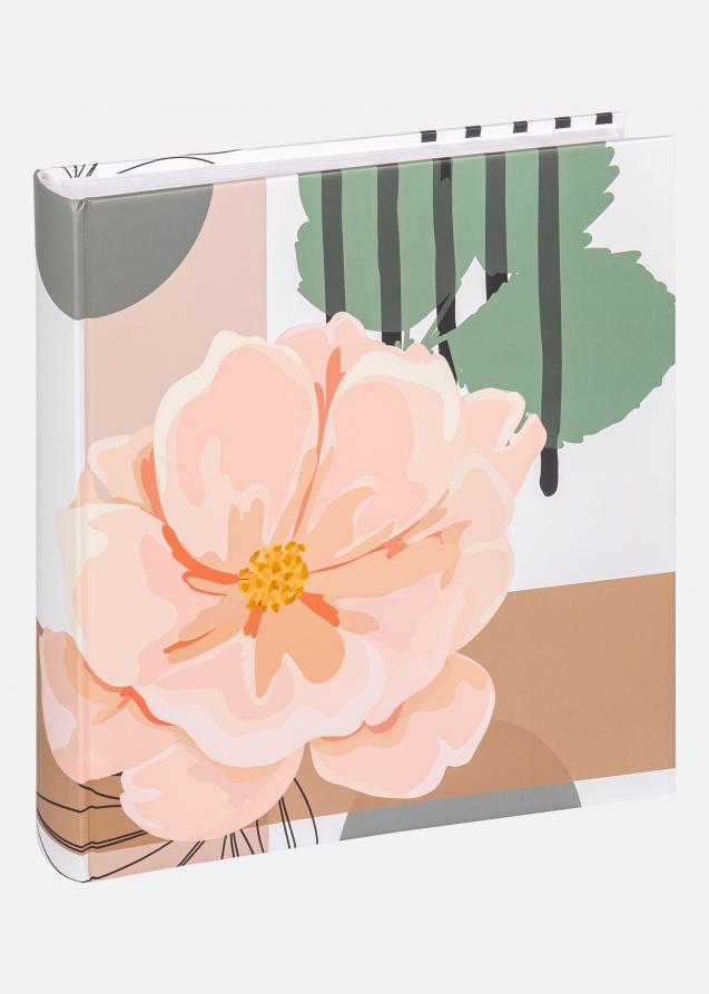 Variety floral Album Rose- 28x29 cm (60 Pages blanches / 30 Feuilles)