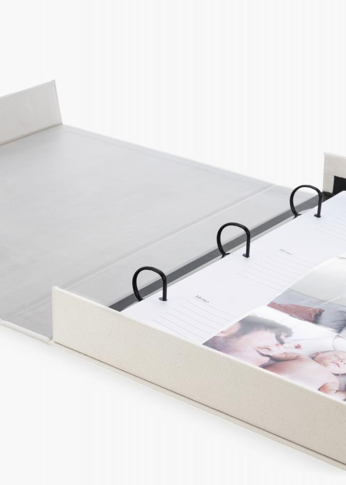 KAILA THROWBACK Warm Grey XL - Coffee Table Photo Album - 60 images en 11x15 cm