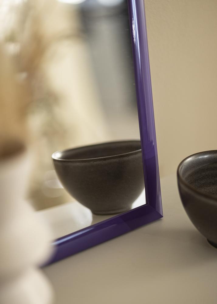 Miroir Dorset Violet - Sur mesure