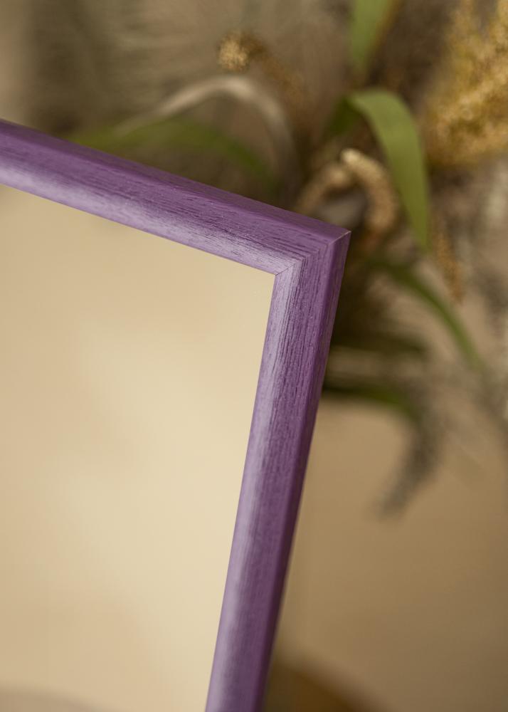 Miroir Cornwall Violet - Sur mesure