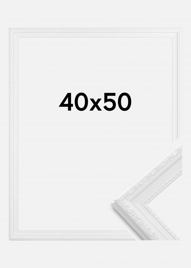 Cadre Abisko Verre Acrylique Blanc 40x50 cm