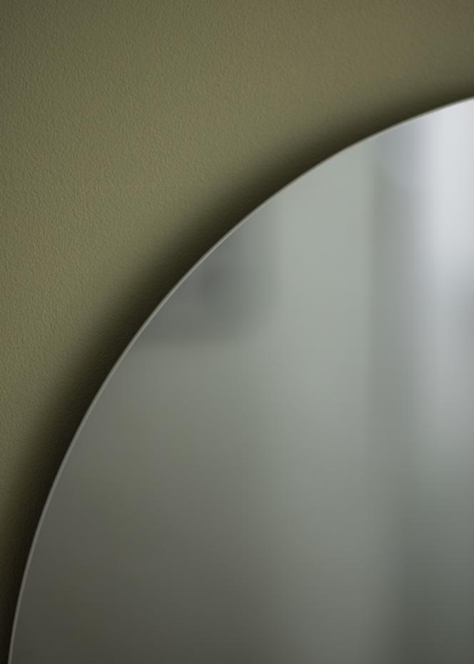 KAILA Miroir rond Smoked Grey diamtre 50 cm