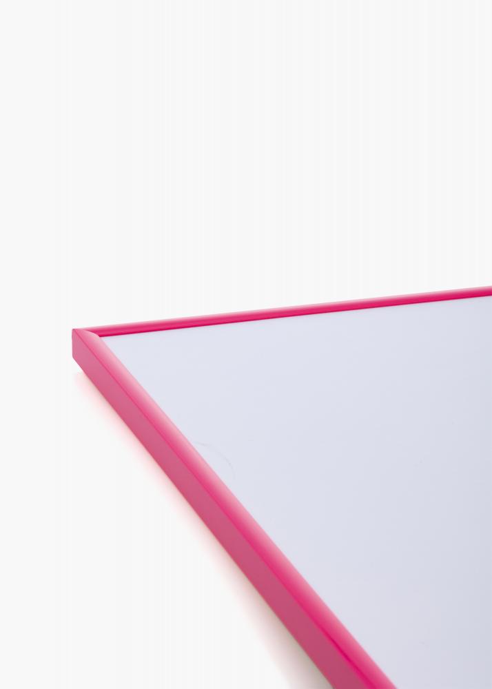 Cadre New Lifestyle Hot Pink 70x100 cm - Passe-partout Noir 24x36 pouces