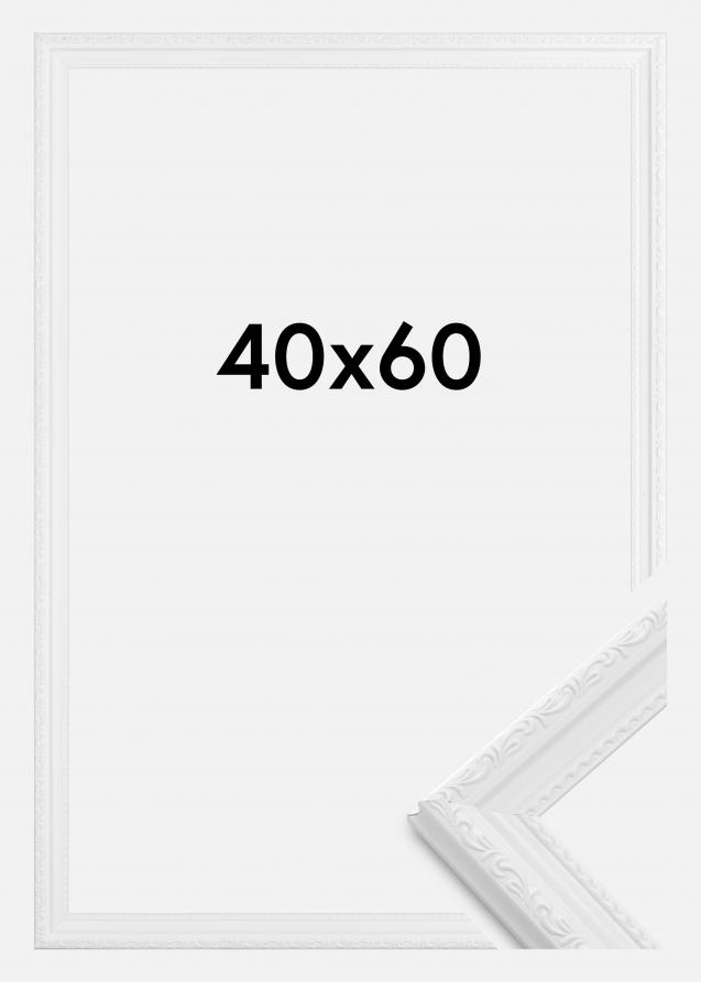 Cadre Abisko Verre Acrylique Blanc 40x60 cm