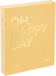 KAILA OH HAPPY DAY Manilla - Coffee Table Photo Album (60 Pages Noires)
