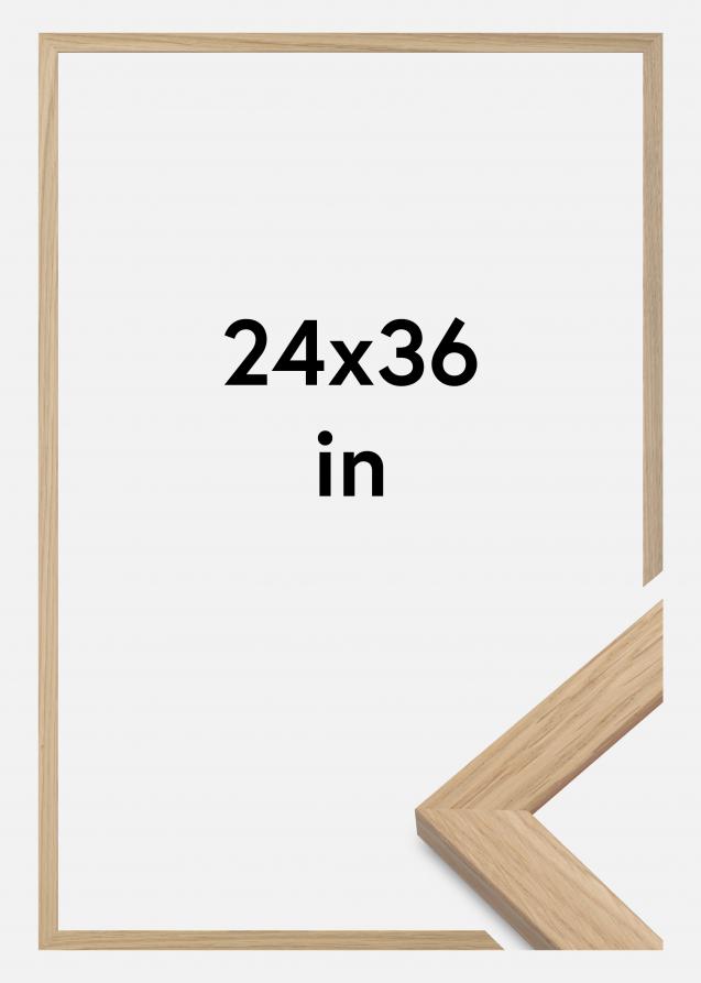 Cadre Oak Wood 24x36 inches (60,94x91,44 cm)