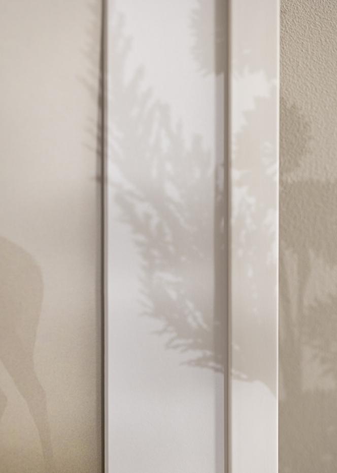Cadre Stilren Blanc 40x50 cm - Passe-partout Blanc 30x40 cm
