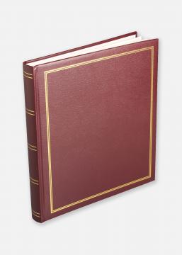 Diamant Album Autocollant Rouge - 29x32 cm (40 pages / 20 feuilles)