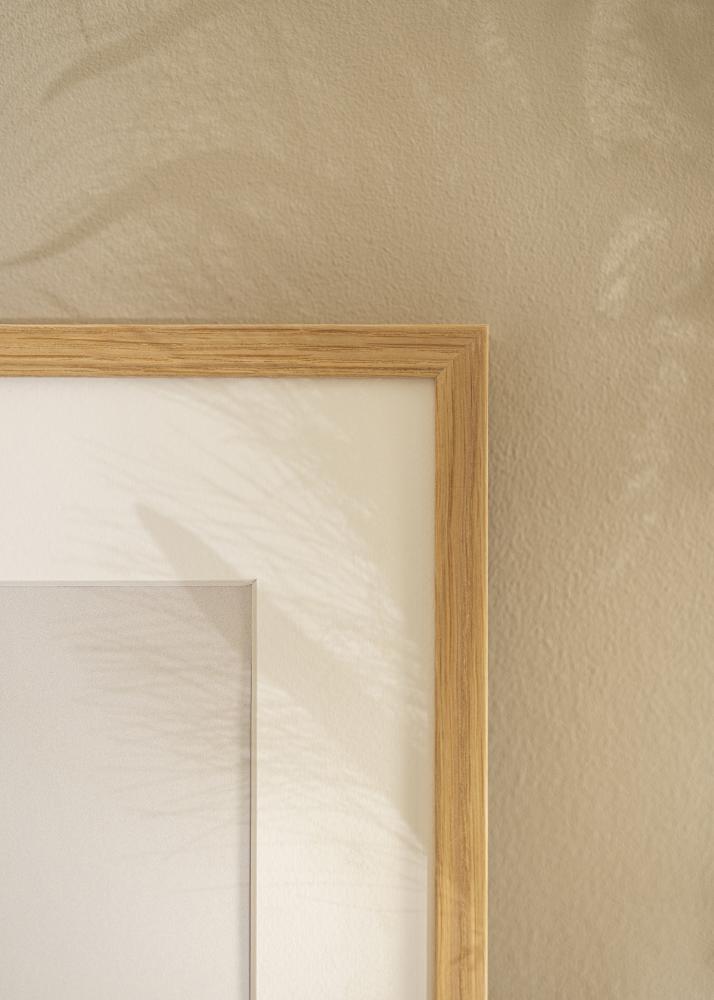 Cadre Soul Oak Veneer 60x80 cm - Passe-partout Blanc 50x70 cm