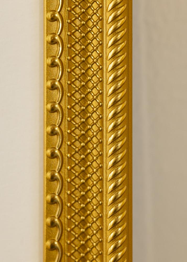 Cadre Lattice Verre acrylique Or 42x59,4 cm (A2)