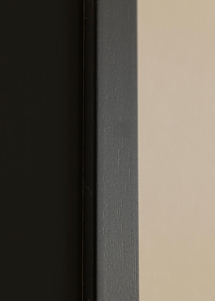 Cadre Edsbyn Noir 40x40 cm - Passe-partout Noir 30x30 cm