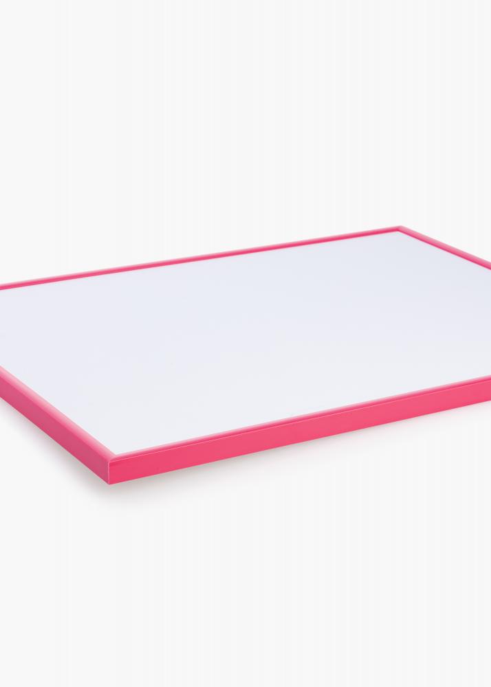Cadre New Lifestyle Hot Pink 70x100 cm - Passe-partout Noir 24x36 pouces