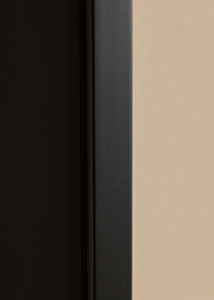 Cadre E-Line Noir 50x70 cm - Passe-partout Noir 33x56 cm