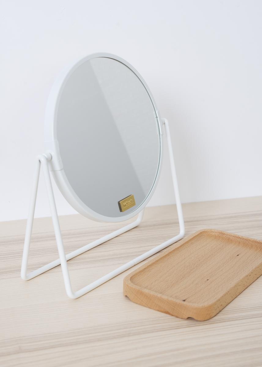 Miroir de table Tray Blanc