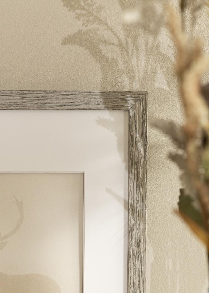 Cadre Stilren Verre Acrylique Grey Oak 30x40 cm