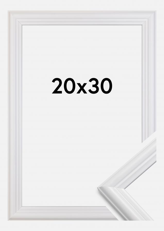 Cadre Siljan Verre Acrylique Blanc 20x30 cm