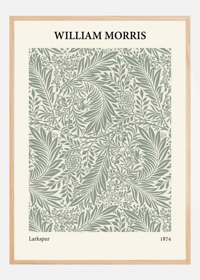 William Morris - Larkspur 4 Poster