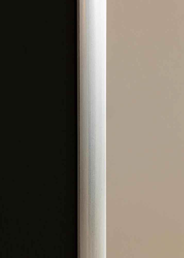 Cadre New Lifestyle Argent 40x60 cm - Passe-partout Noir 32,9x48,3 cm (A3+)