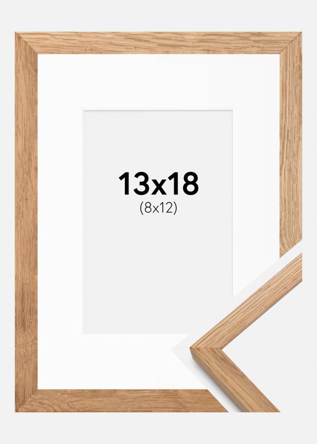 Cadre Soul Oak Veneer 13x18 cm - Passe-partout Blanc 9x13 cm