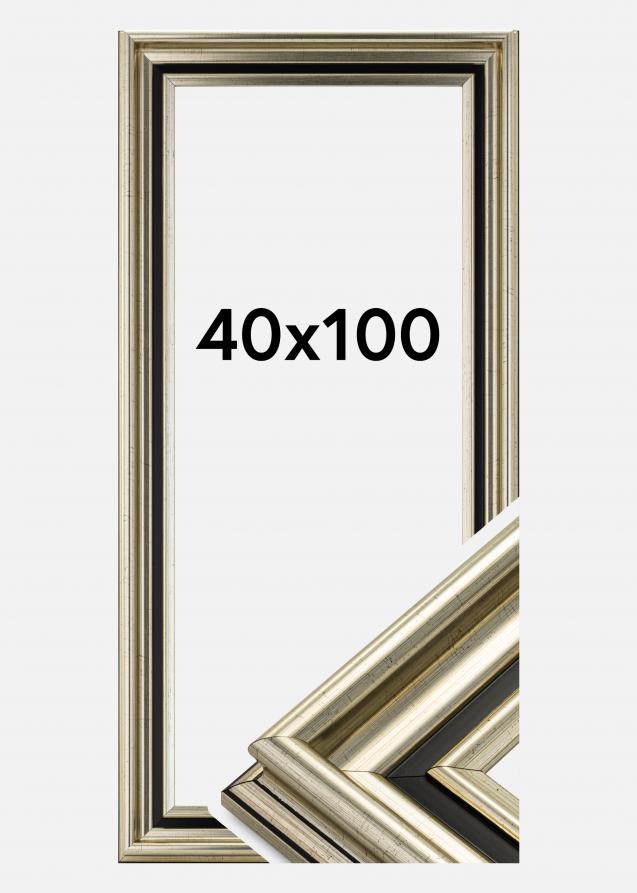 Cadre Gysinge Premium Argent 40x100 cm