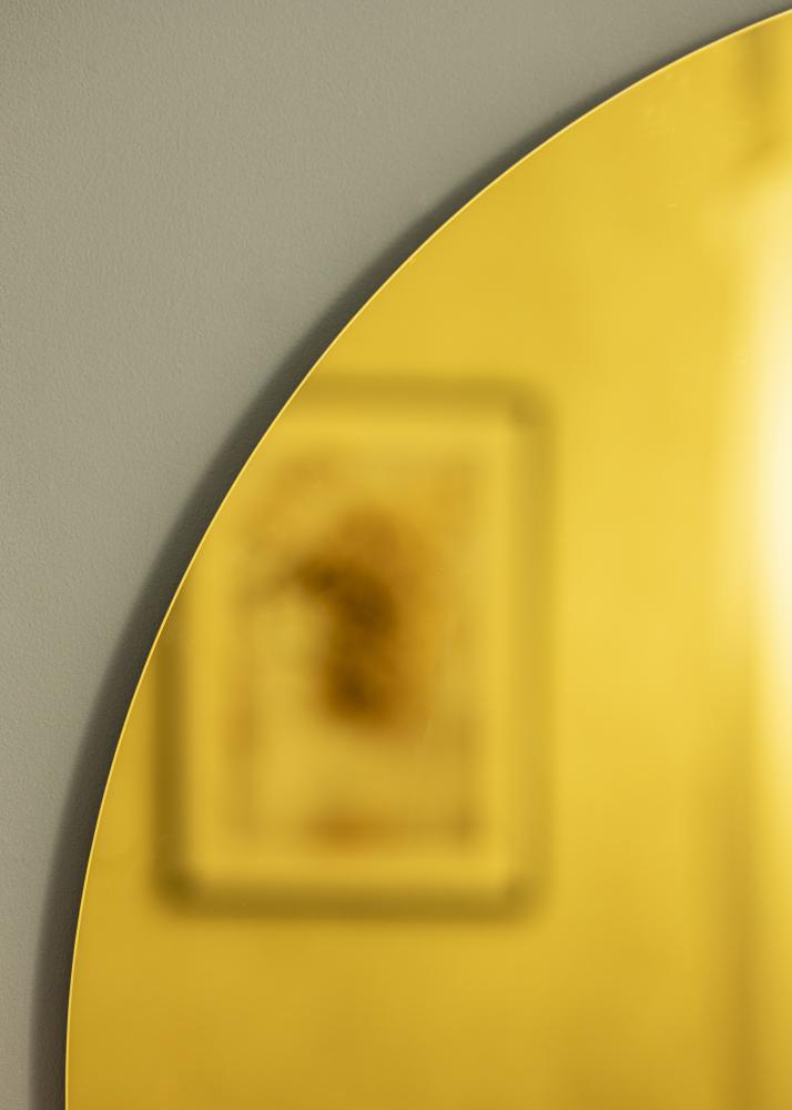 Miroir Rich Yellow diamtre 80 cm