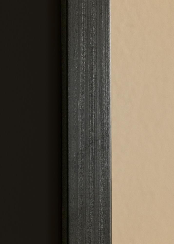 Cadre Trendline Noir 70x100 cm - Passe-partout Noir 59,4x84 cm