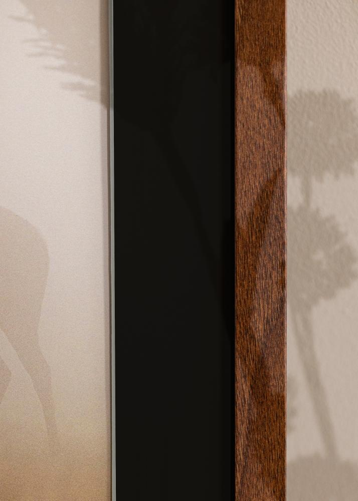 Cadre Stilren Warm Brown 40x60 cm - Passe-partout Noir 25x50 cm