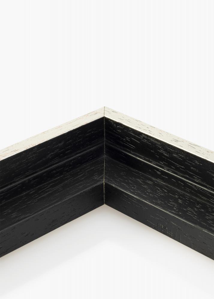 Caisse amricaine Lexington Noir / Silber 40x100 cm