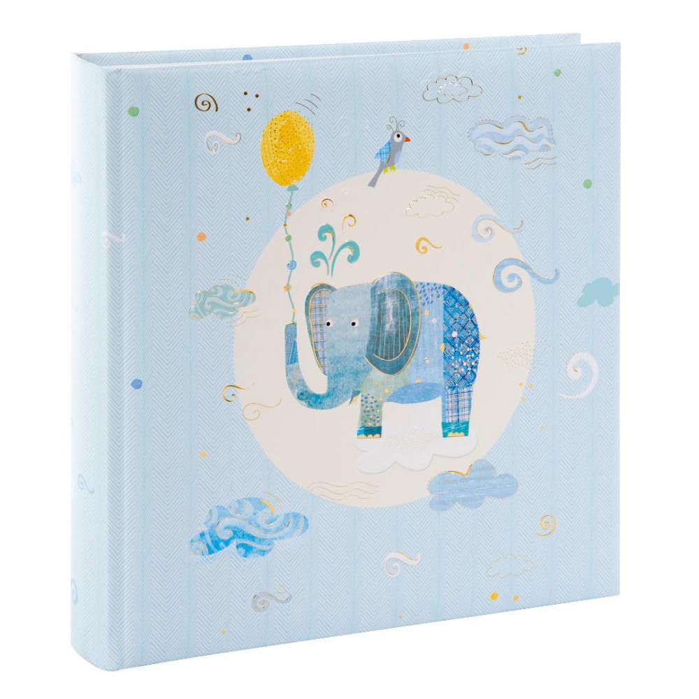 Blue Elephant Album photo - 25x25 cm (60 pages blanches / 30 feuilles)