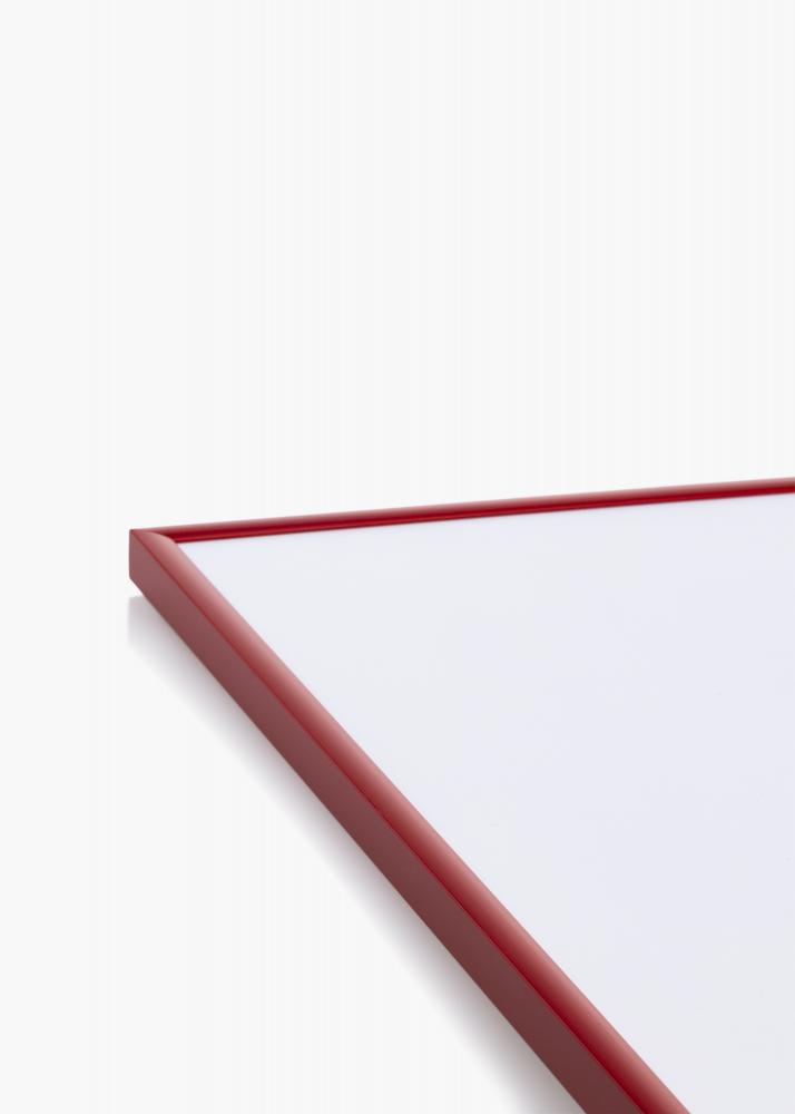 Cadre New Lifestyle Medium Red 70x100 cm - Passe-partout Blanc 59,4x84 cm