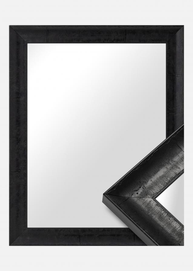 Miroir Ribe Noir Placage de racine - Propres mesures