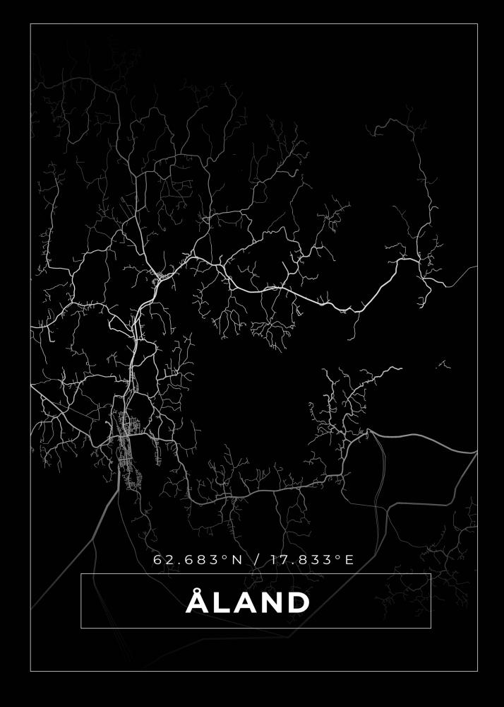 Map - land - Black