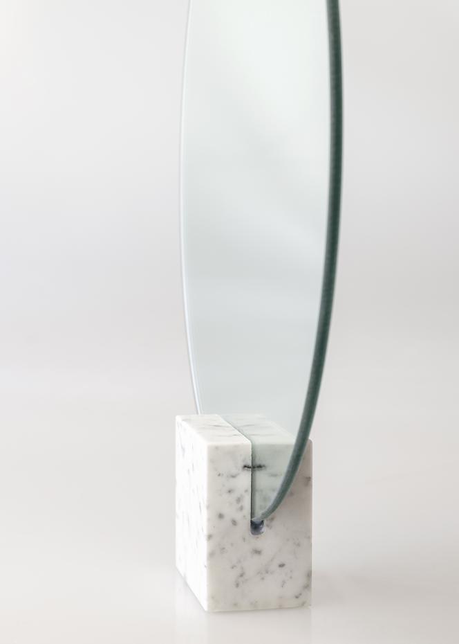 Miroir de table Thilda 30x33 cm