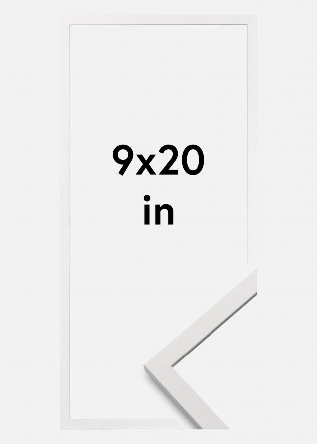 Cadre Edsbyn Verre Acrylique Blanc 9x20 inches (22,86x50,8 cm)