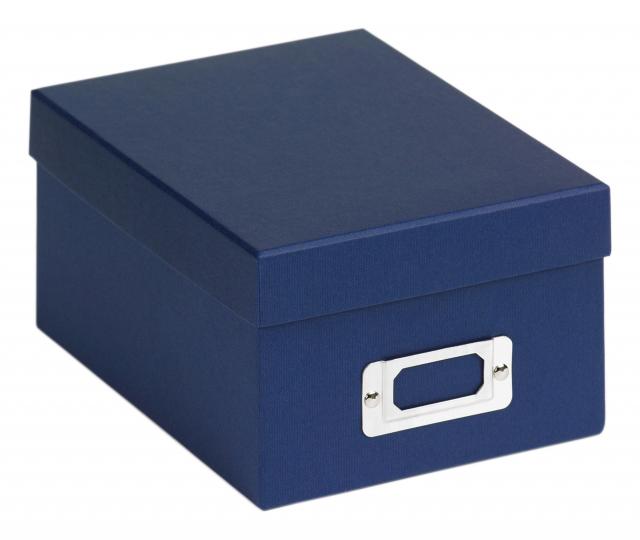 Fun Boîte de rangement - Bleu (Contient 700 images de format 10x15 cm)