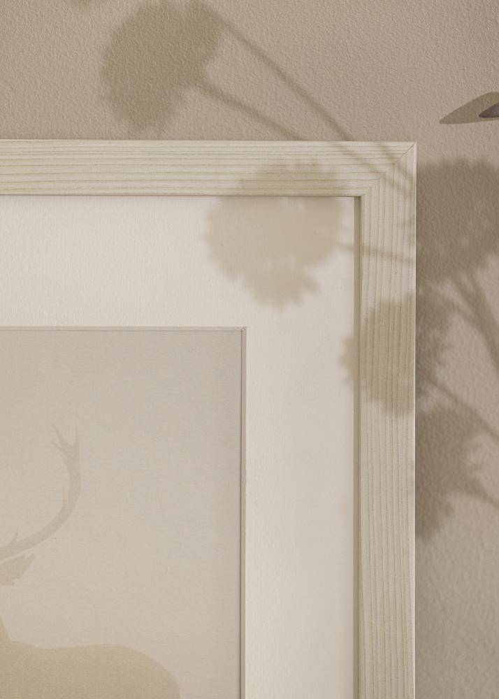 Cadre Fiorito Blanc 40x50 cm