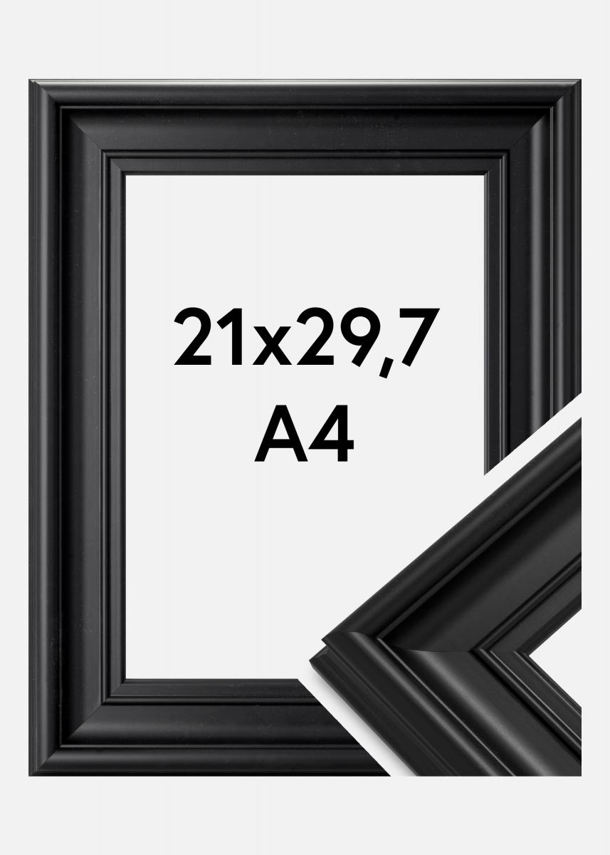 Achetez Cadre Mora Premium Noir 21x29,7 cm (A4) ici 